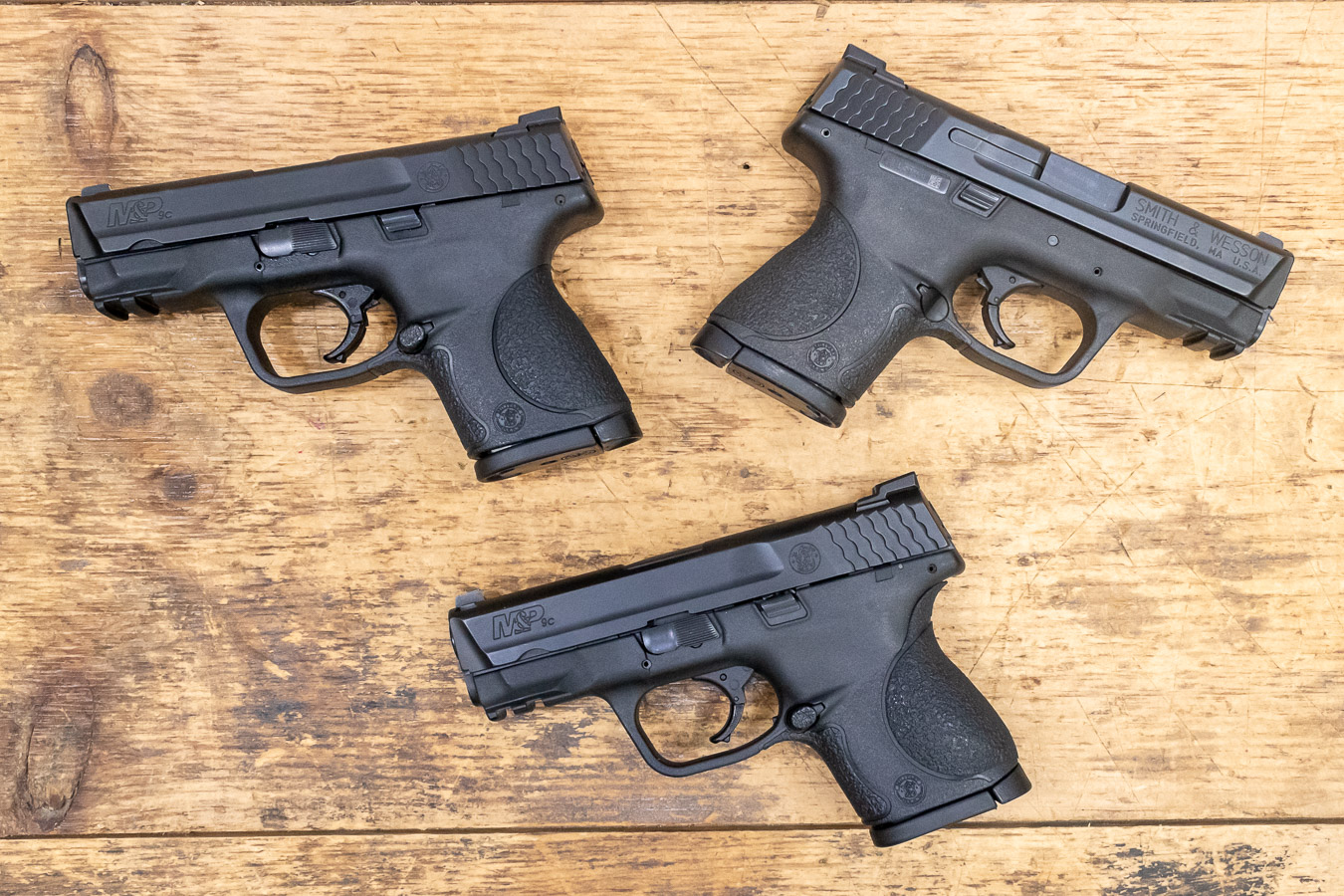 SMITH AND WESSON M&P9 Compact 9mm Police Trade-in Pistol (Very Good Condition)